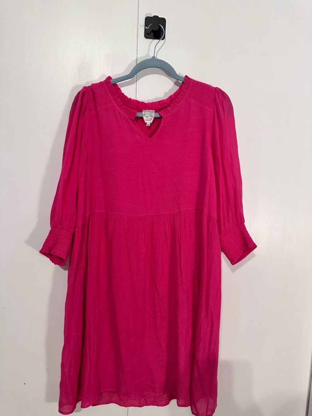 NAIF Hot Pink Mini Dress